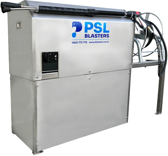 High-pressure fleet washing system