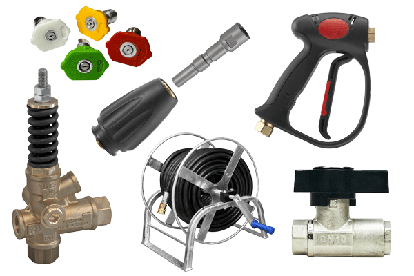 Nozzles and spray guns