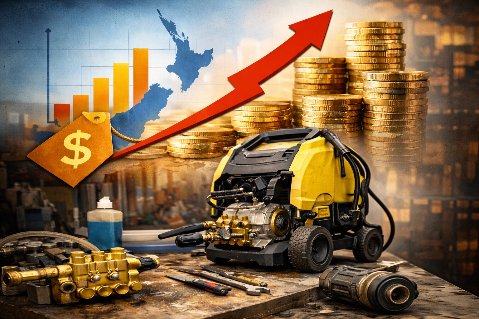 Rising Equipment Costs in NZ: Why Pressure Washer Maintenance Matters